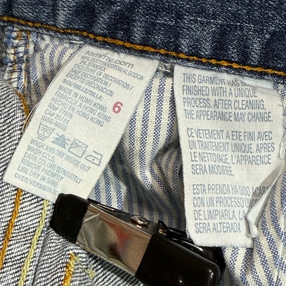 Tommy Hilfiger Stretch Low Rise Blue Jeans Size 6 - Picture 9 of 9
